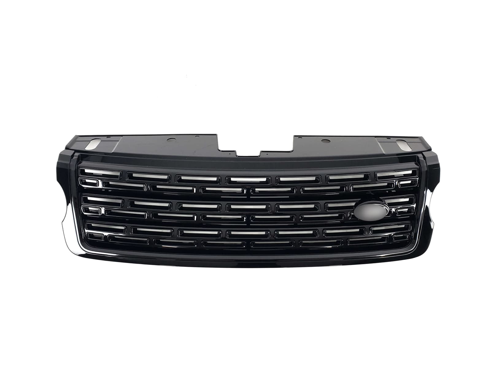 Решітка радіатора + жабра + решітки в бампер на Land Rover Range Rover Vogue L405 2013-2017 року 2