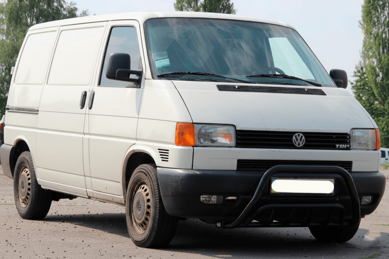 Кенгурятник WT002 Black (нерж)