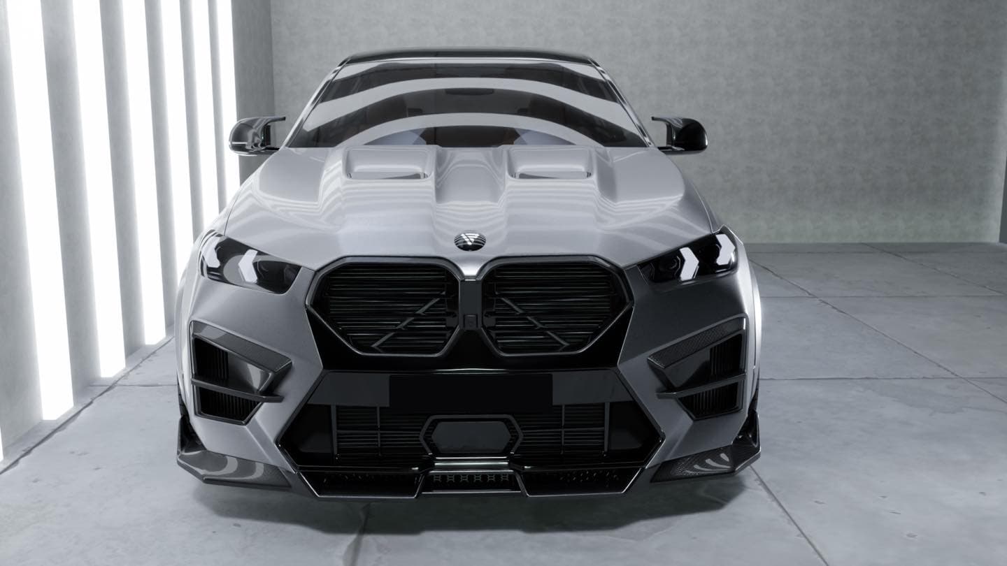 Комплект обвісів для X6M F96 LU-Design Carbon (2023+)