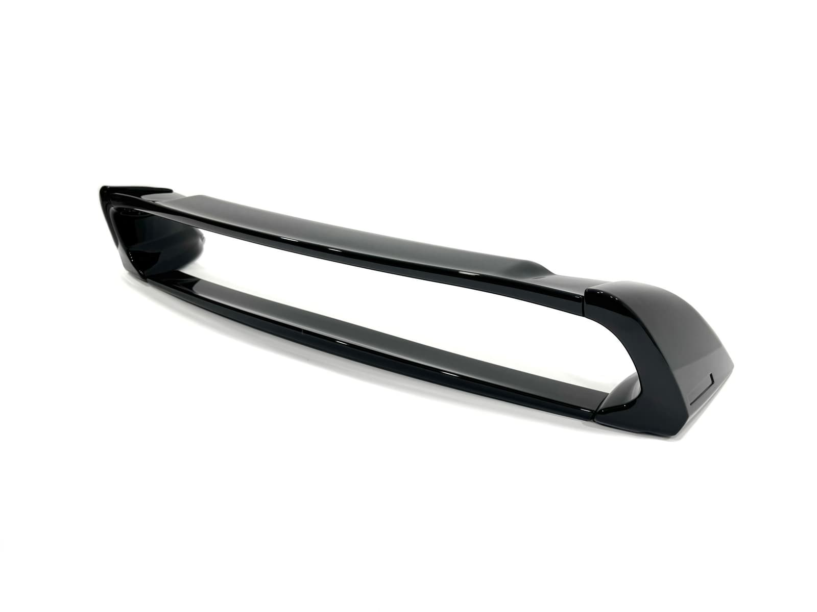 Спойлер високий Mugen RR Honda Civic 4D 2007-2011 ABS пластик, колір чорний глянець