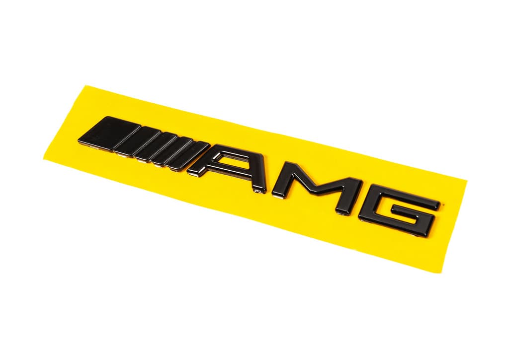 Шильдик AMG (20см, ABS, чорний)