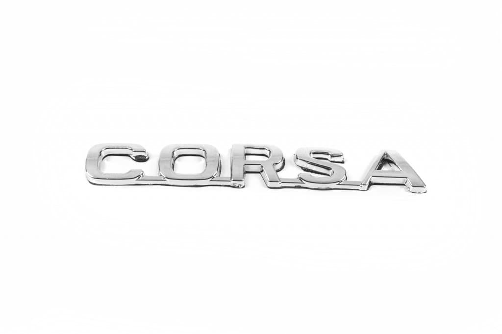 Напис Corsa 12.5см на 2.0см