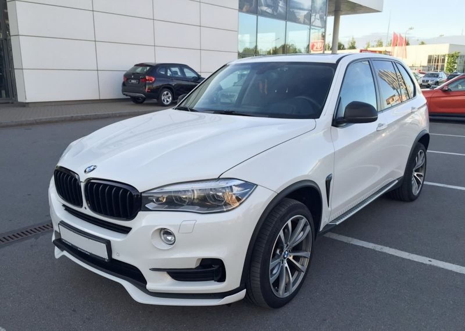 Аеро кіт (комплект дооснащення) (звичайний) з насадками на BMW X5 F15 2013-2018 року 6