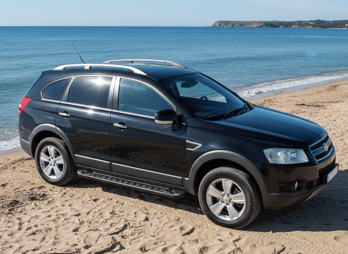 Бокові пороги RedLine Black (2 шт., Алюміній) 2006-2015
