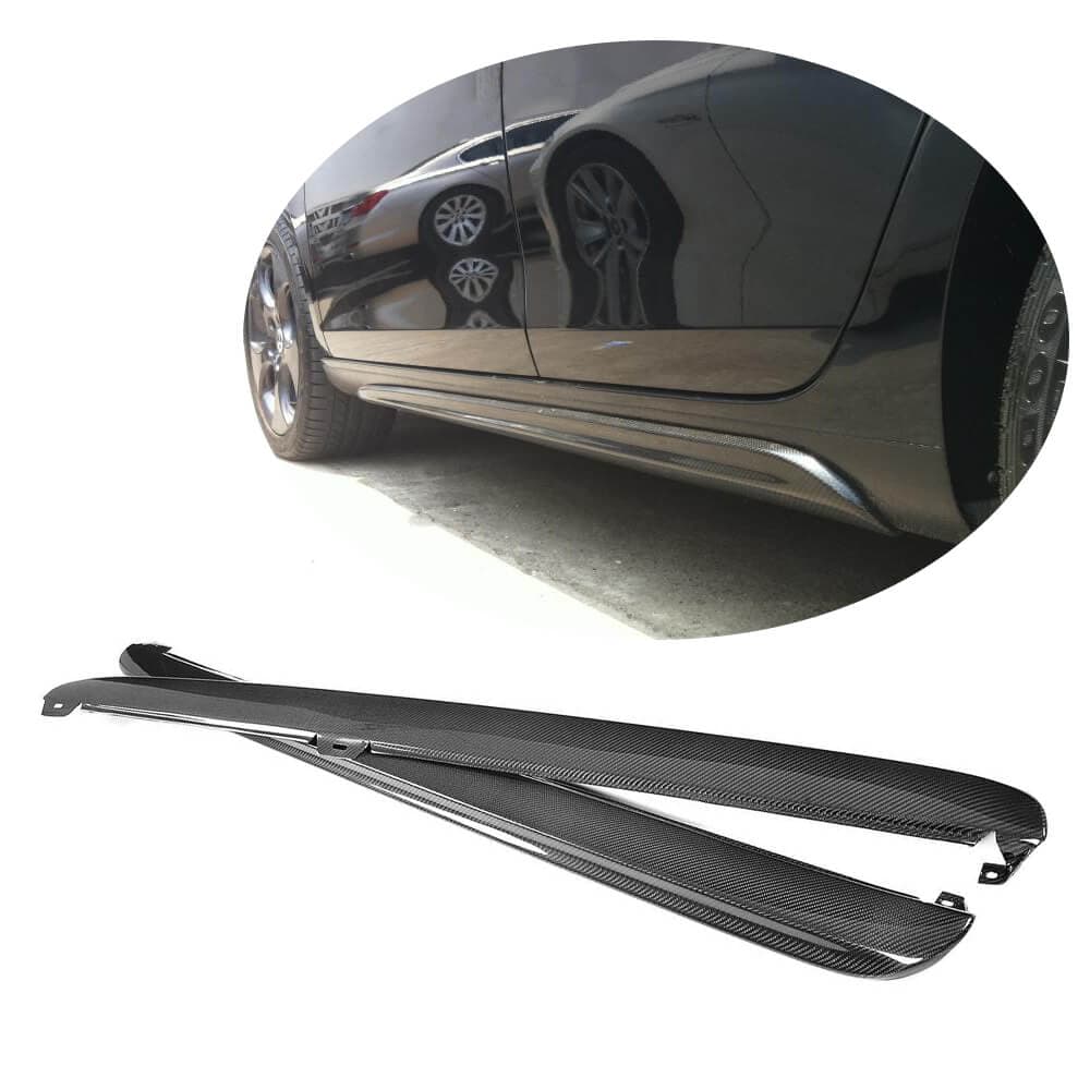 Бокові пороги (для GTI HB 2010-2013, Карбон)
