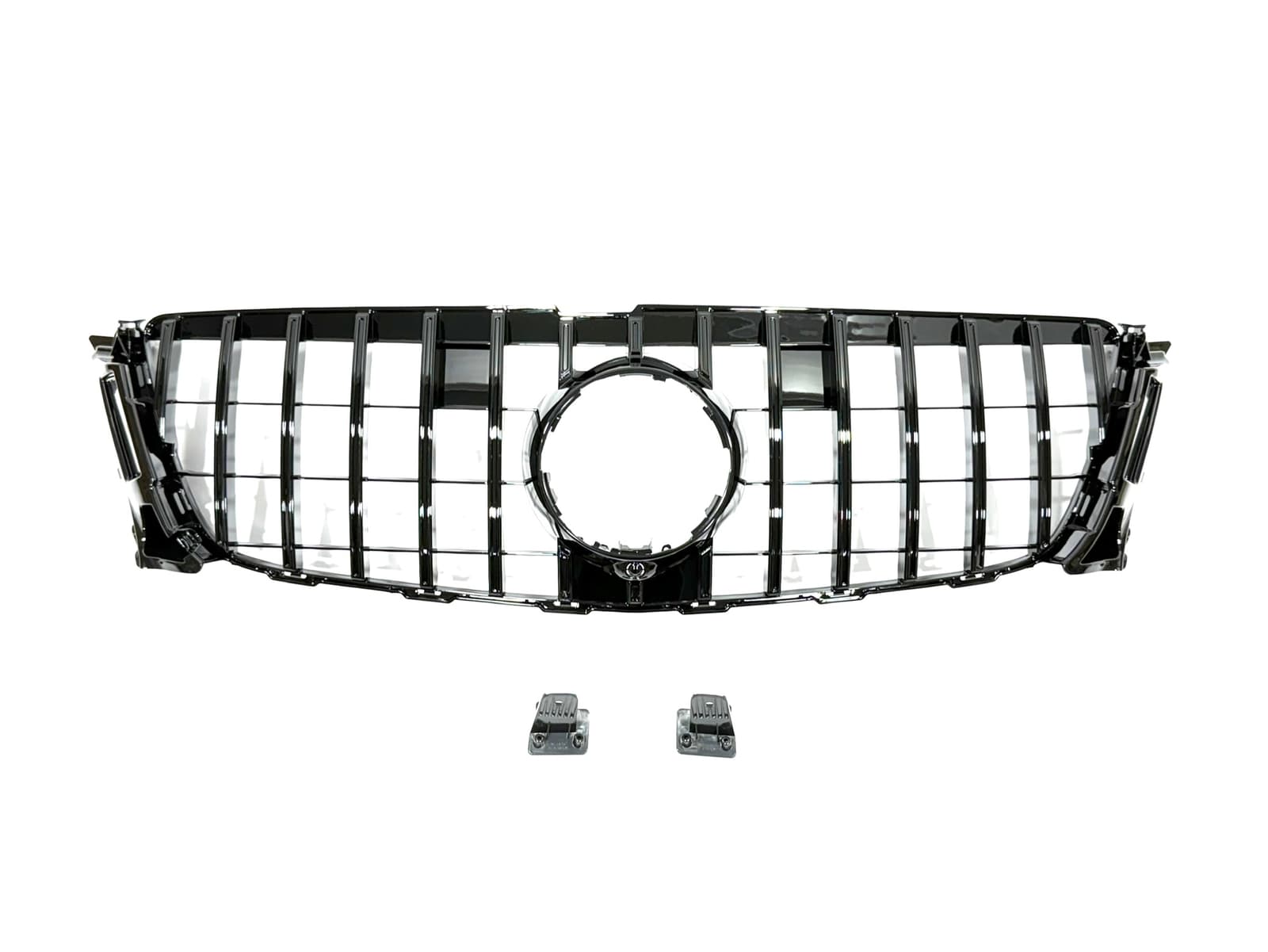 Решітка радіатора GT BLACK Mercedes-Benz GL class X166 2012-2015 ЗВИЧАЙНИЙ НЕ AMG