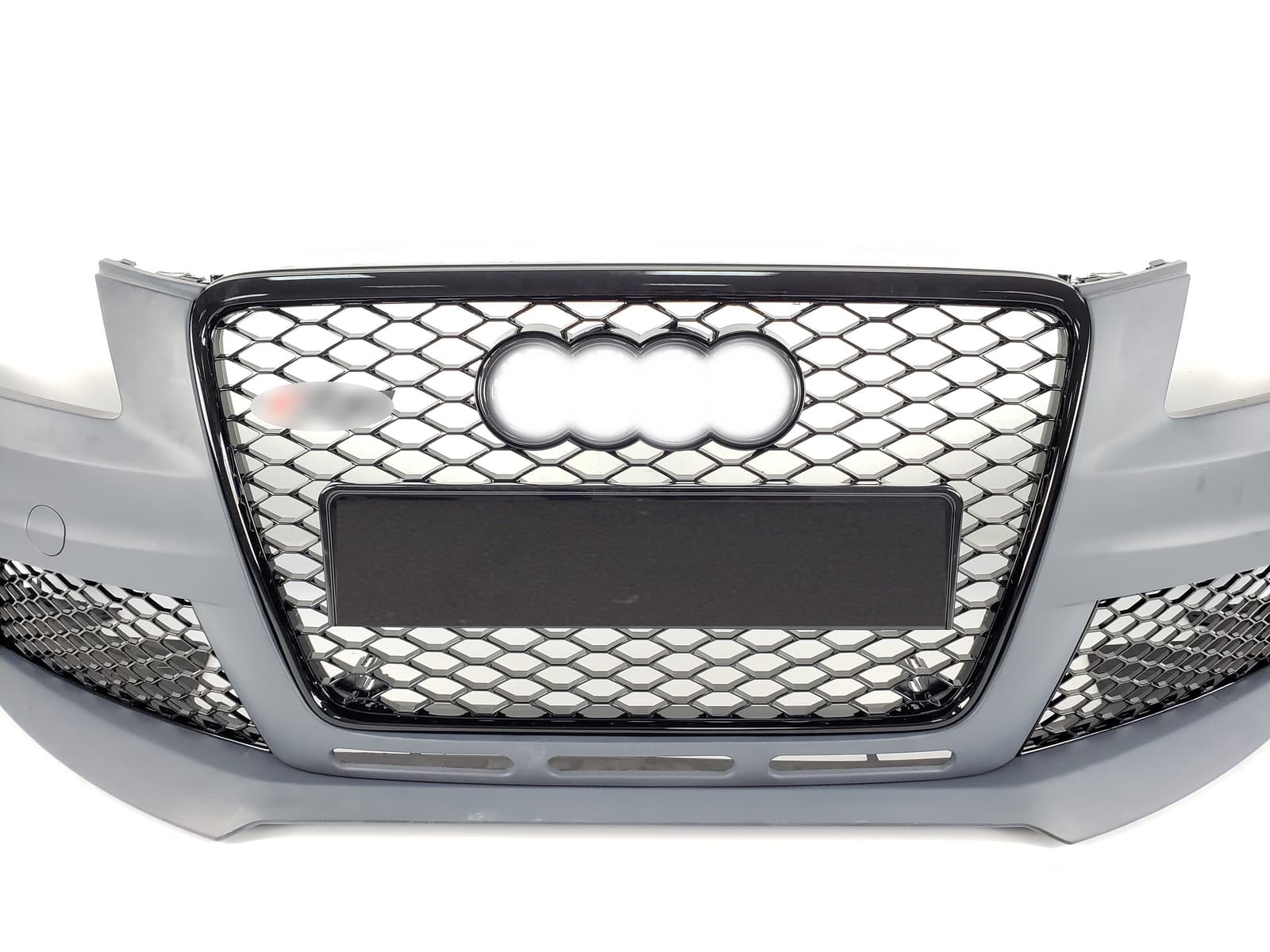 Передній бампер (в стилі RS4) на Audi A4 B8 2007-2011 року 3
