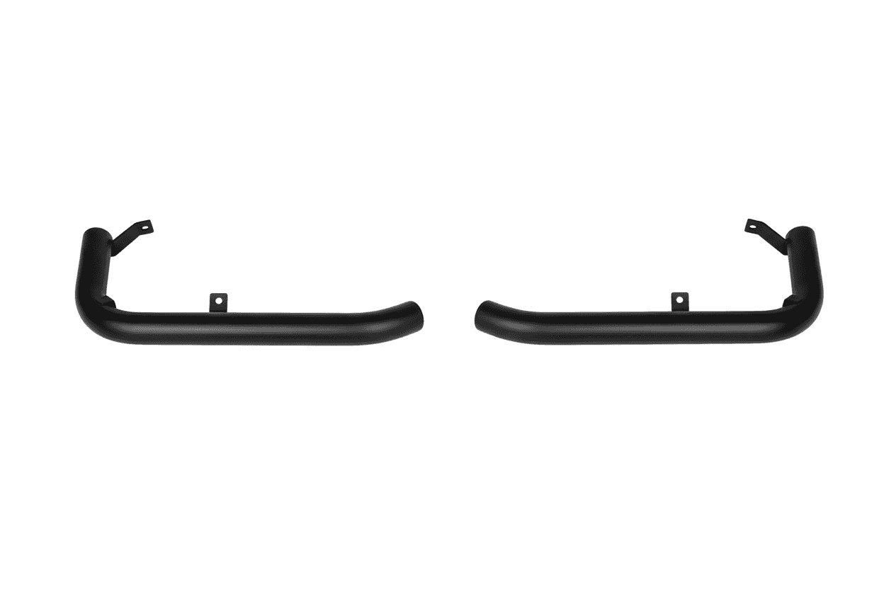 Задні одинарні куточки Black (2 шт., нерж)