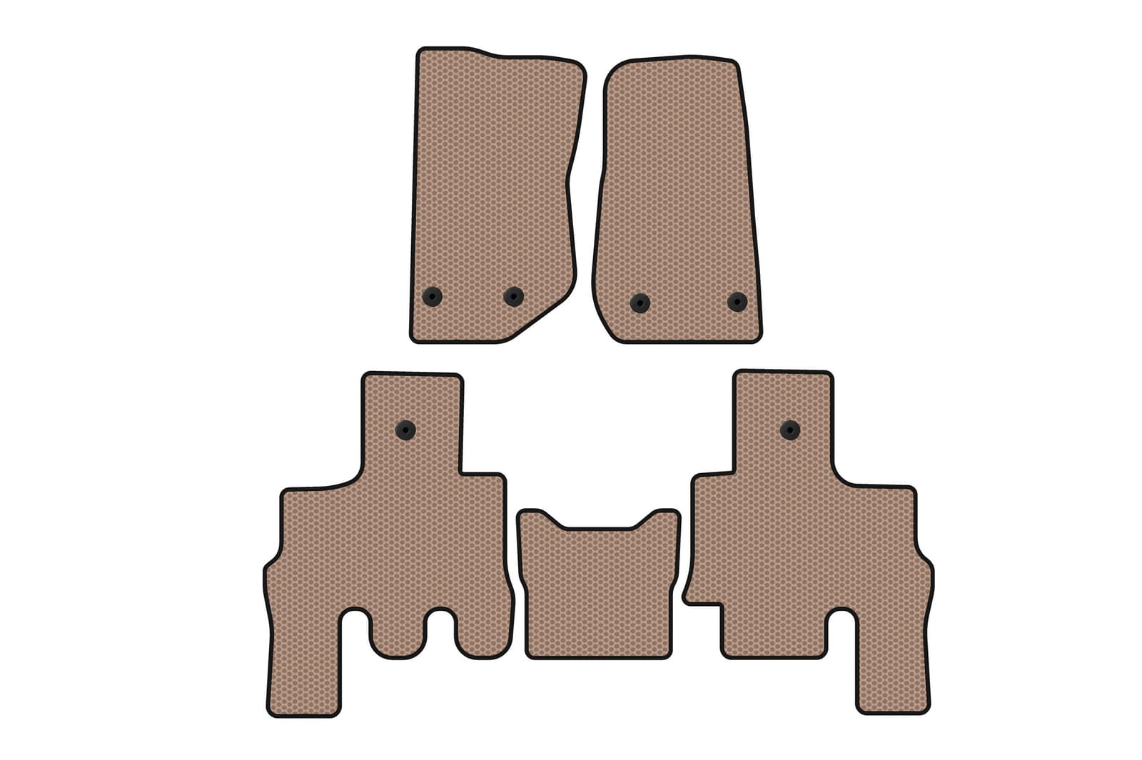 Гумові килимки Carsuit (Бежевий)