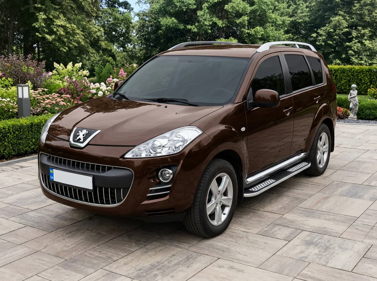 Бокові пороги Tayga V2 (2 шт., алюміній)
