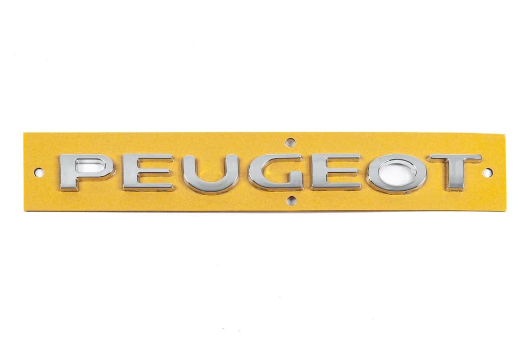 Напис Peugeot 8665.VF (180мм на 16мм)