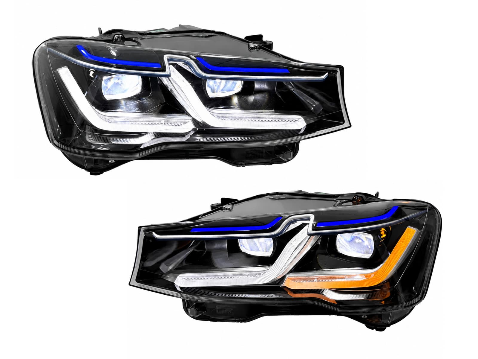 Фари стиль Laser для BMW X3 F25 / X4 F26 2014-2017 2шт. КСЕНОН в LED