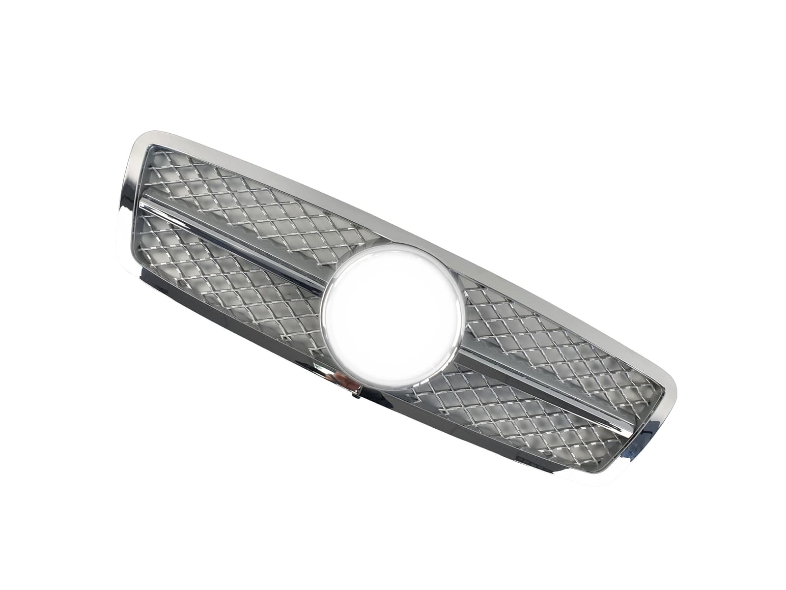 Решітка радіатора Silver SL на Mercedes-Benz C-Class W203 2000-2007 року 3