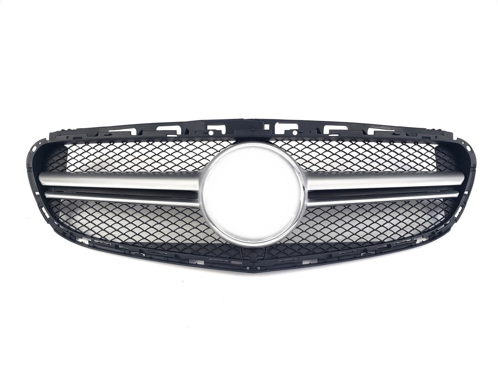 Решітка радіатора Silver Matte AMG на Mercedes-Benz E-Class W212 2013-2016 року