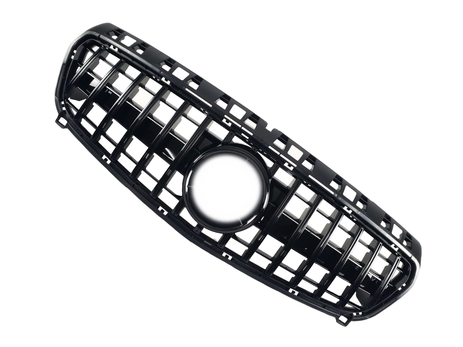 Решітка радіатора Full Black GT на Mercedes-Benz A-Class W176 2012-2015 року 3
