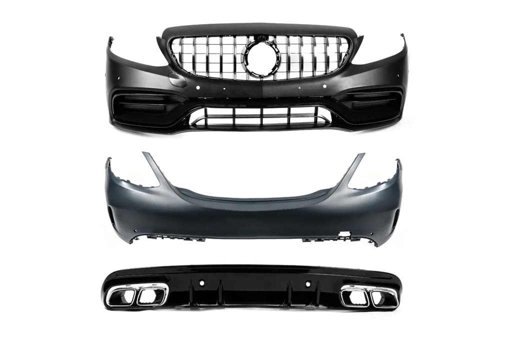 Комплект обвісів з повним заднім бампером (AMG C63-designs 2018-2021)