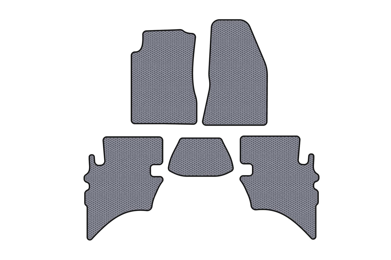 Гумові килимки Carsuit (Сірий)