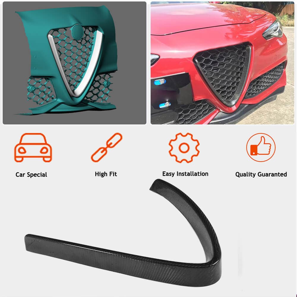 Накладка на решітку (для Sport/Quadrifoglio) 3