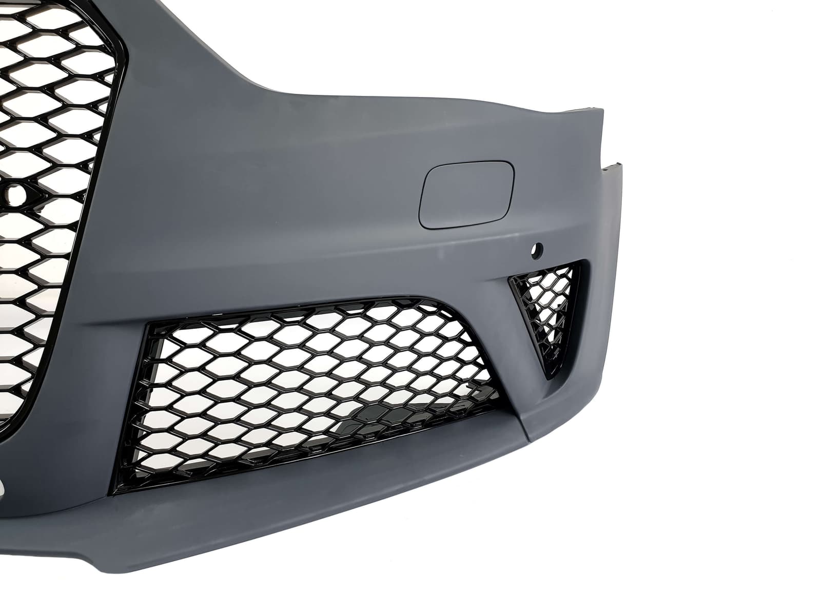 Передній бампер (стиль RS4) на Audi A4 B8 2011-2015 року 4