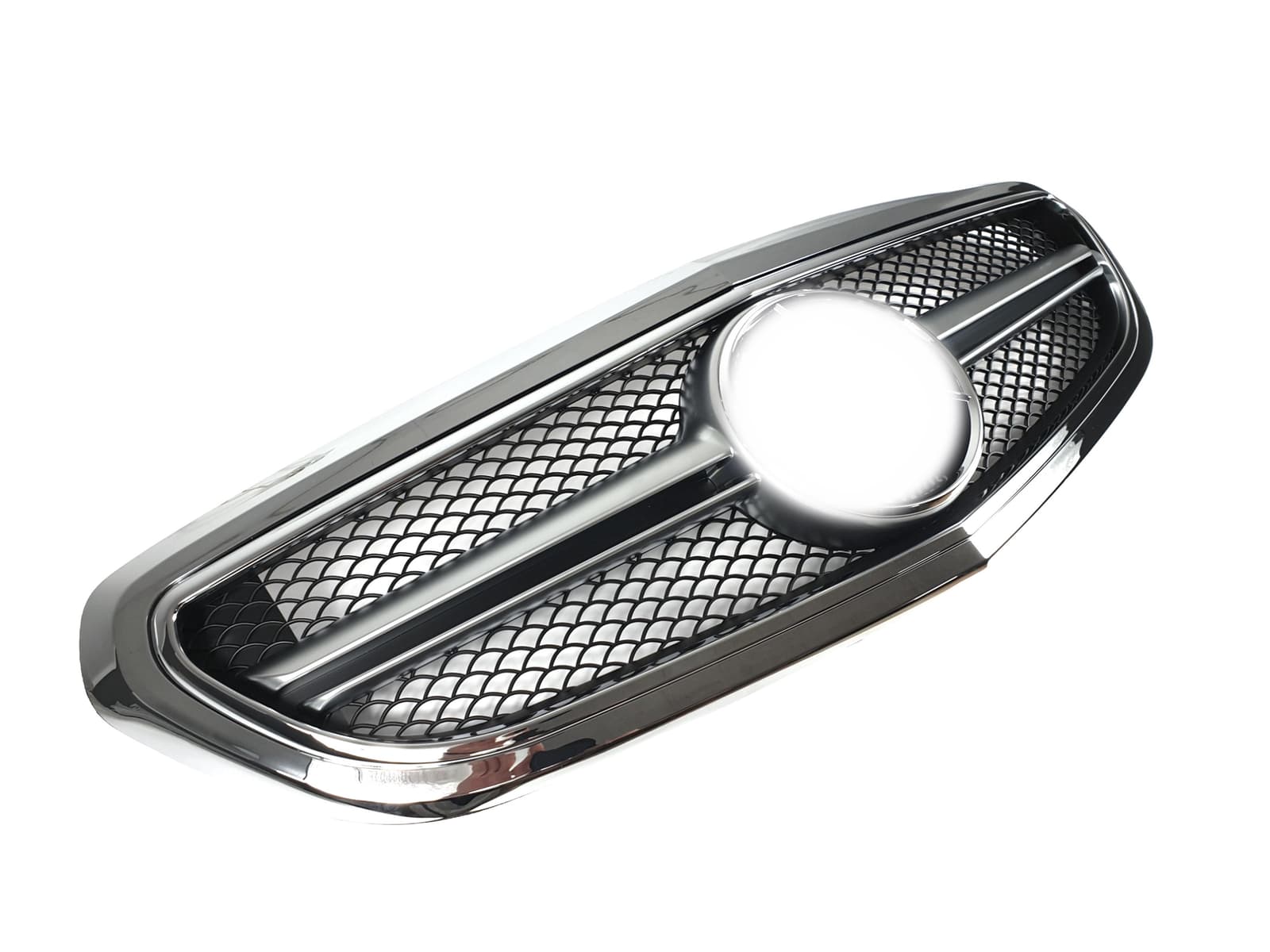 Решітка радіатора Chrome CLASSIC SL на Mercedes-Benz E-Class W212 2013-2016 року 2