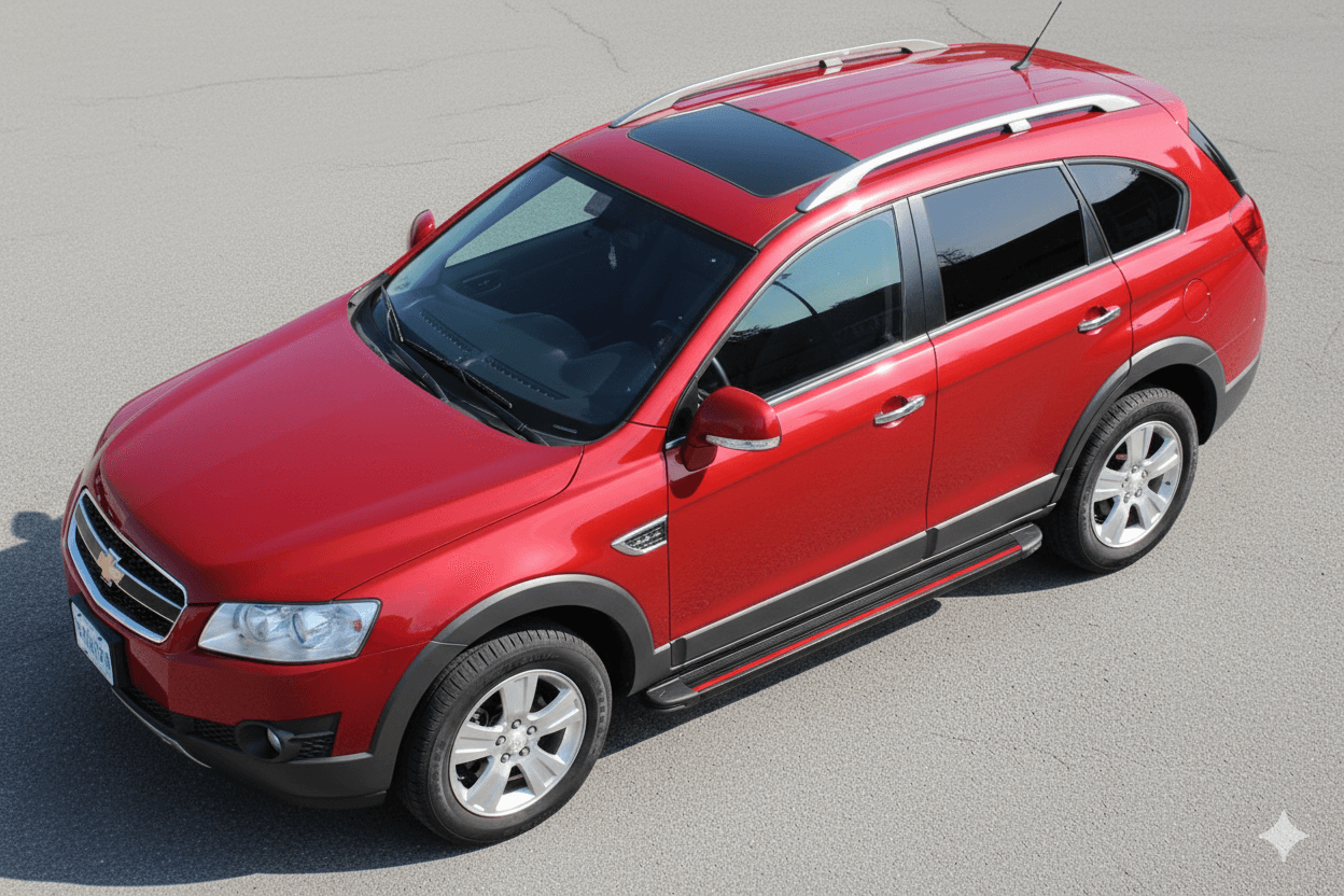 Бокові пороги Maya Red (2 шт., Алюміній) 2006-2015