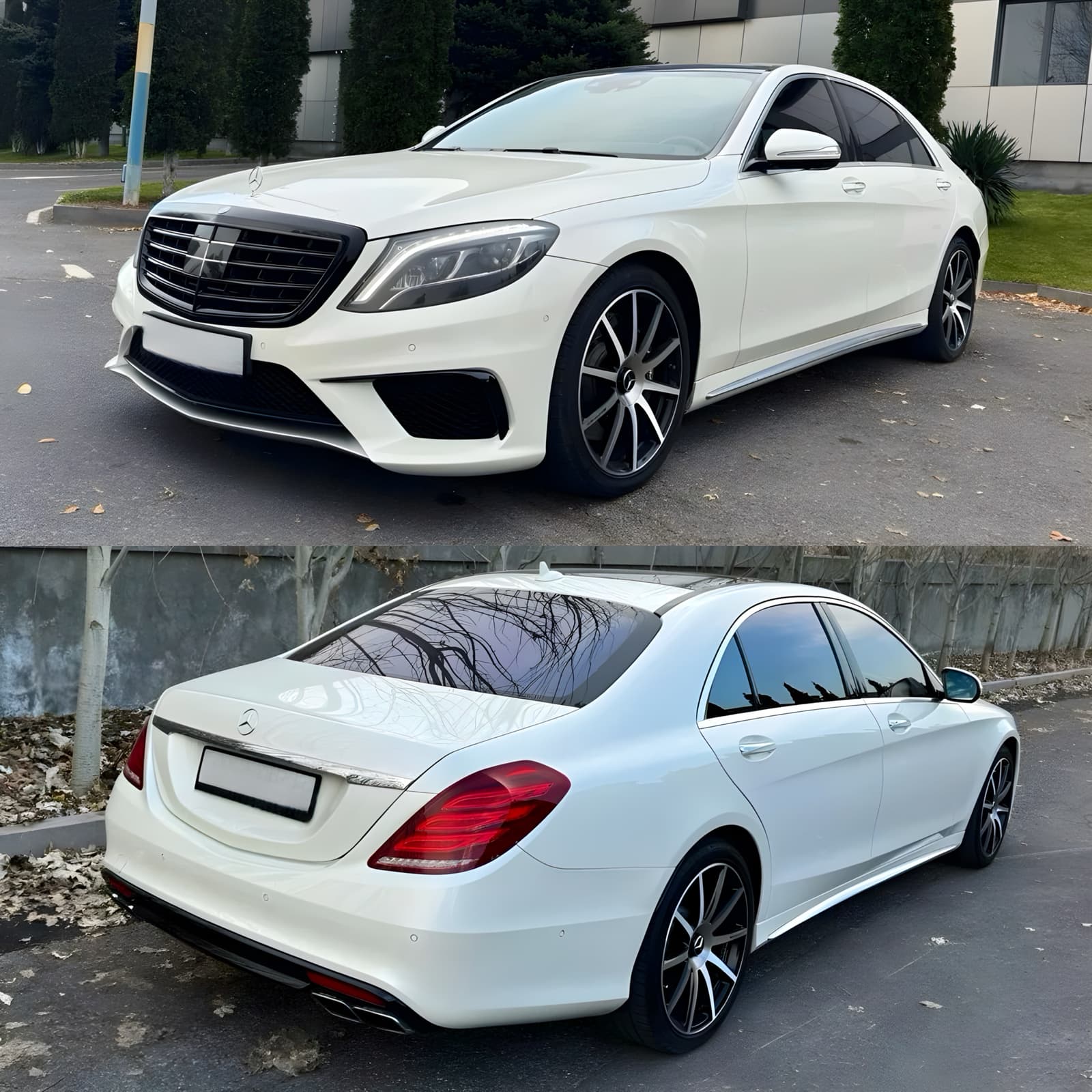 Комплект обвісу AMG S63 Mercedes Benz S-class W222 2013-2017