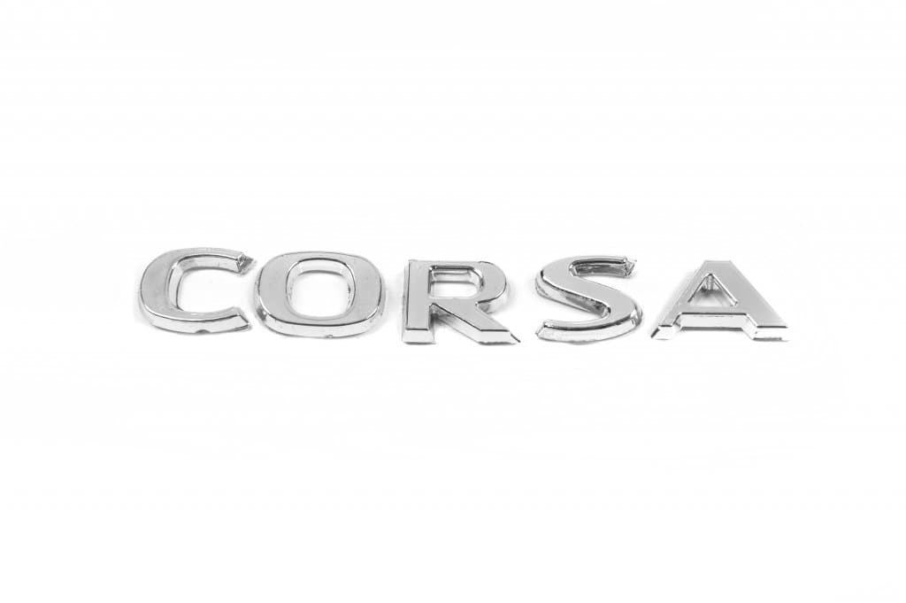 Напис Corsa 12.5см на 1.6см