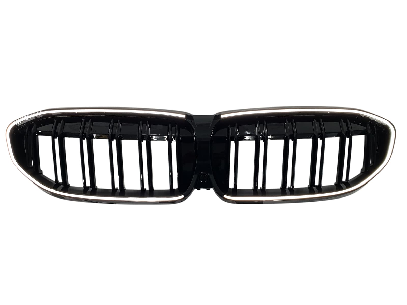 Ніздрі Чорний глянець LED (Iconic Glow) 2bar на BMW 3 Series G20 / G21 2018-2022 року