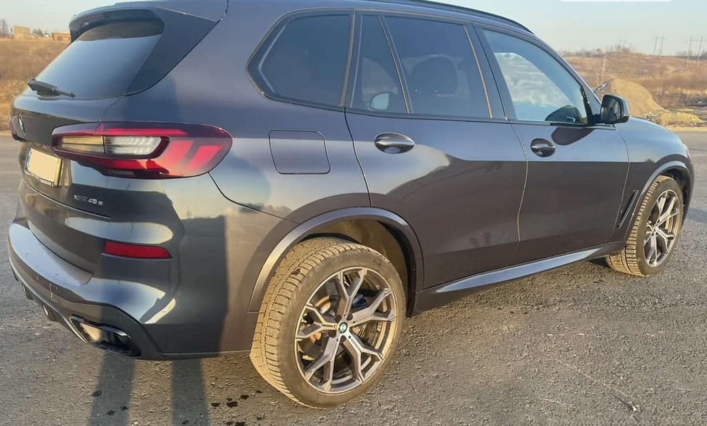 Комплект бокових порогів M-Sport/X5M 2018-2022 (2 шт, під фарбування)