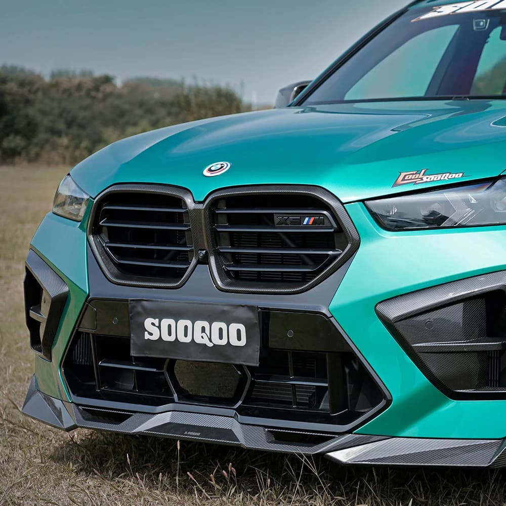 Губа (Карбон) LCI на BMW X5M F95 2018-2025 4