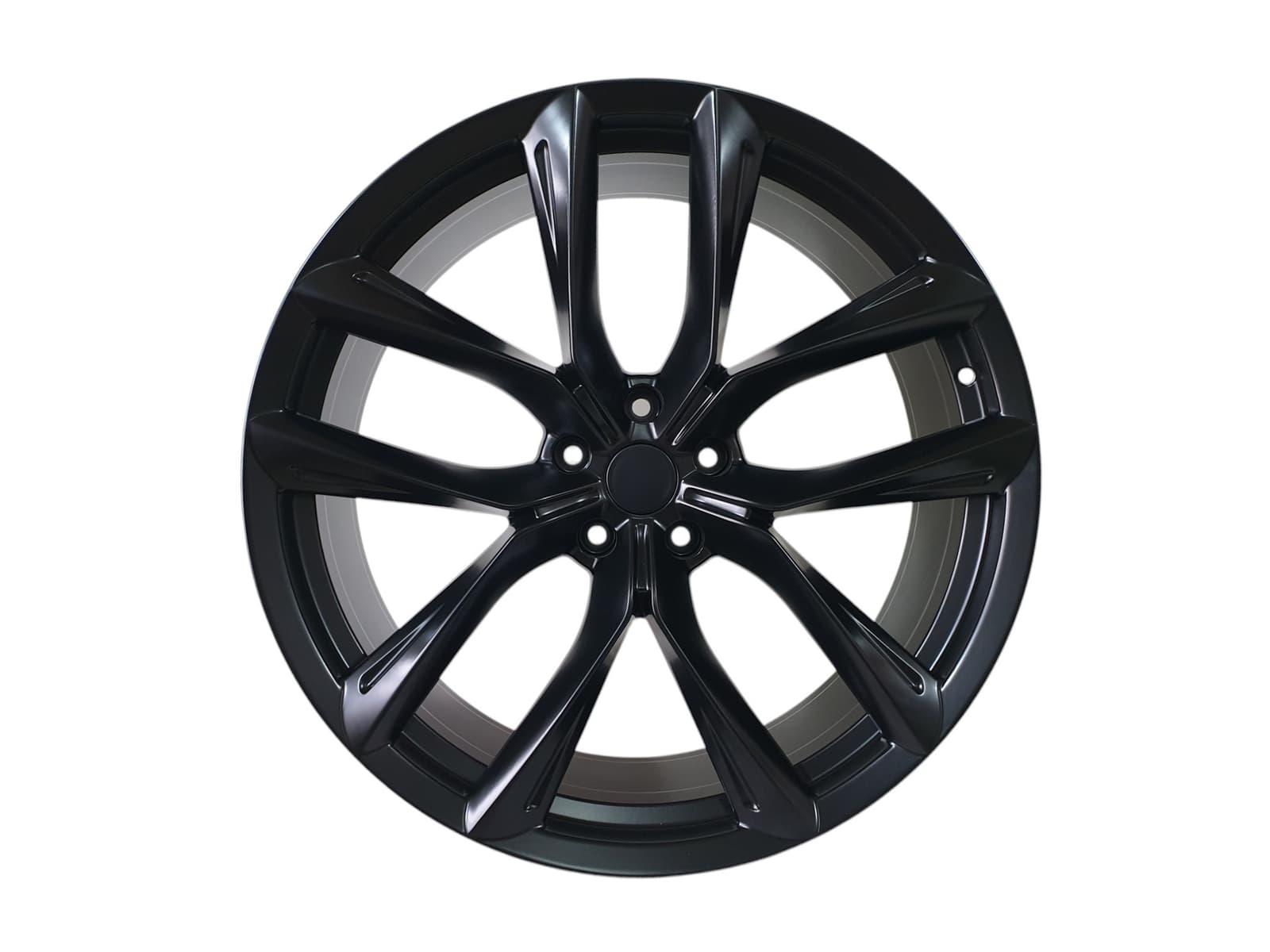 R22 Satin Black (одноширокі) Диски на Tesla Model S 2017-2022 року