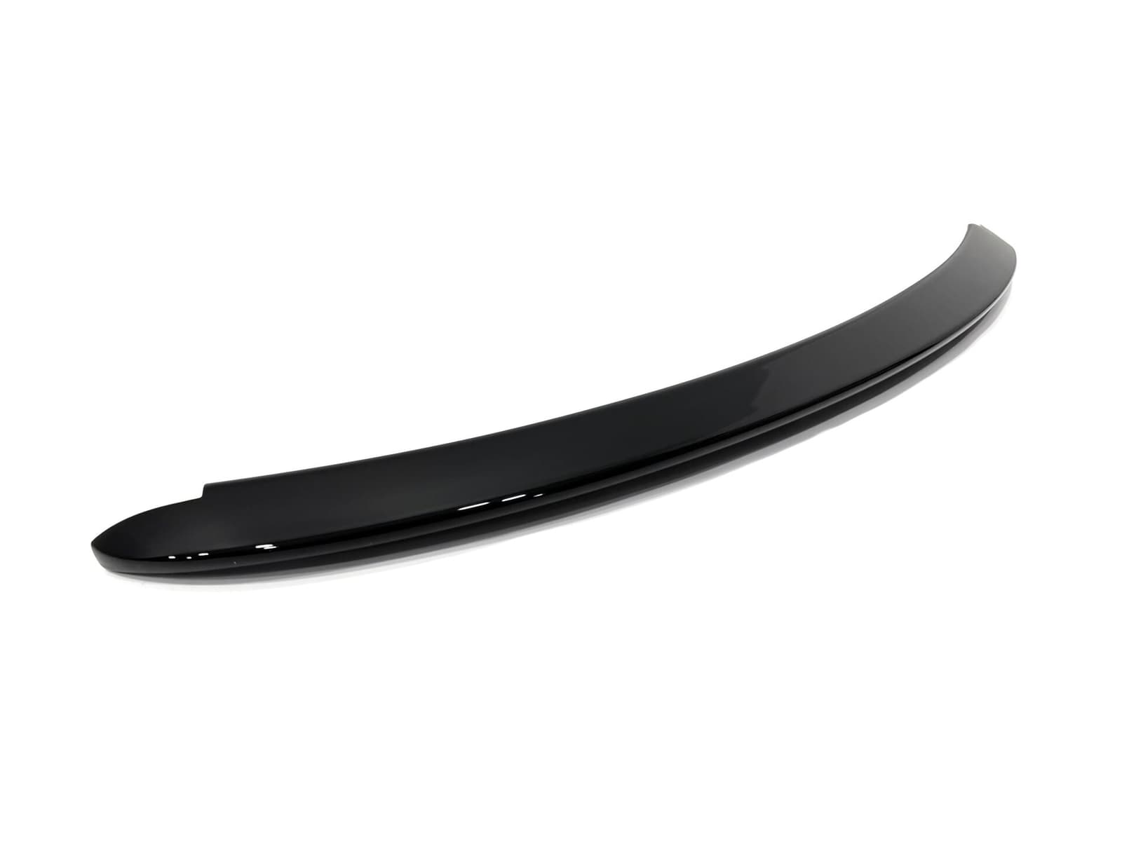 Спойлер козирок на кришку багажника Toyota Yaris 2005-2010 ABS пластик, колір чорний глянець