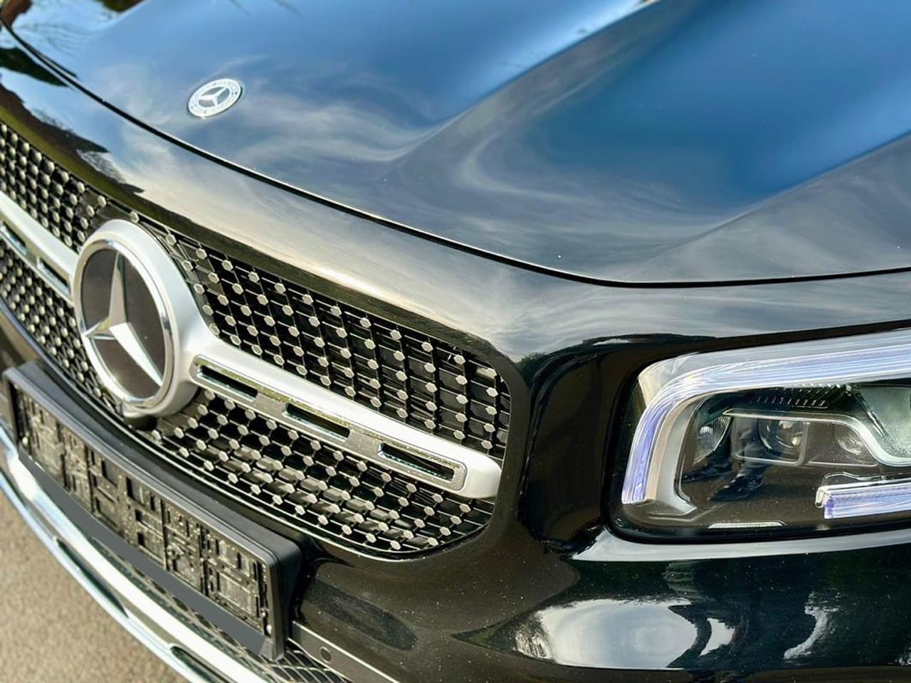 Передня решітка Diamond Silver (для Base 2019-2023) Без місця під камеру 5