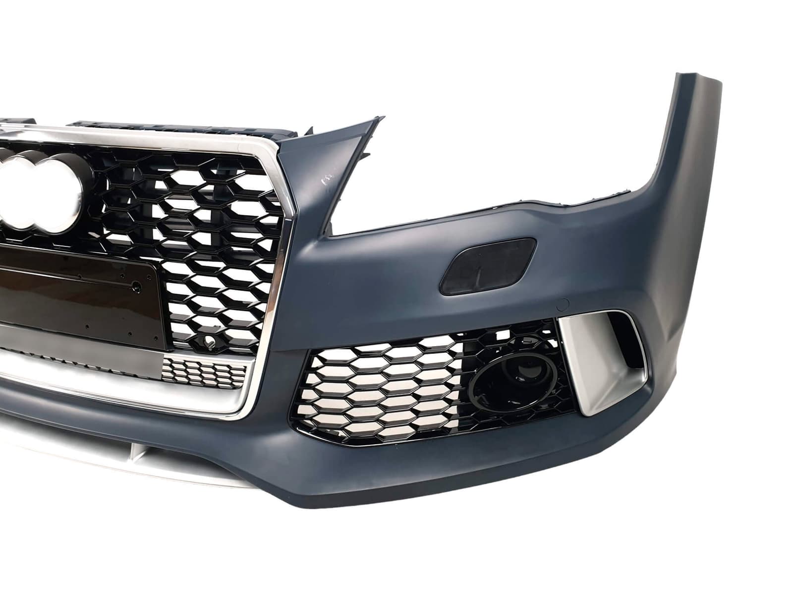 Передній бампер (в стилі RS7) Quattro V1 на Audi A7 4G 2010-2014 року 6