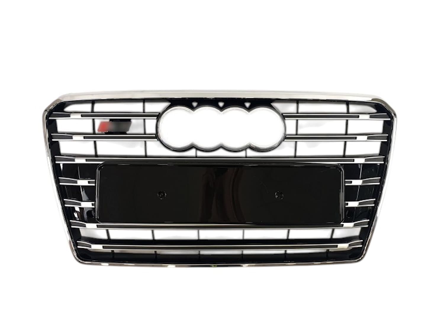 Решітка радіатора Chrome Black (в стилі S7) ПОШКОДЖЕНА на Audi A7 4G 2010-2014 року