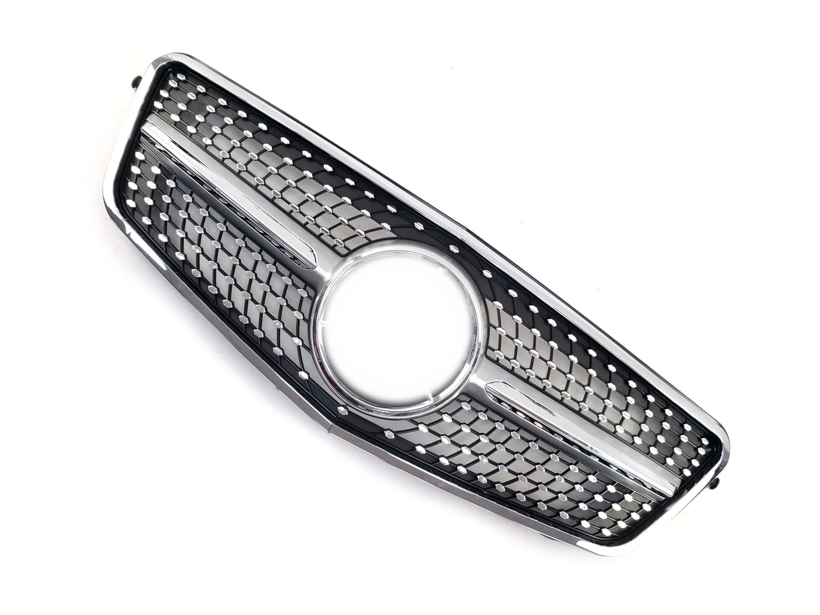 Решітка радіатора Silver Diamond на Mercedes-Benz E-Class W212 2009-2013 року 3