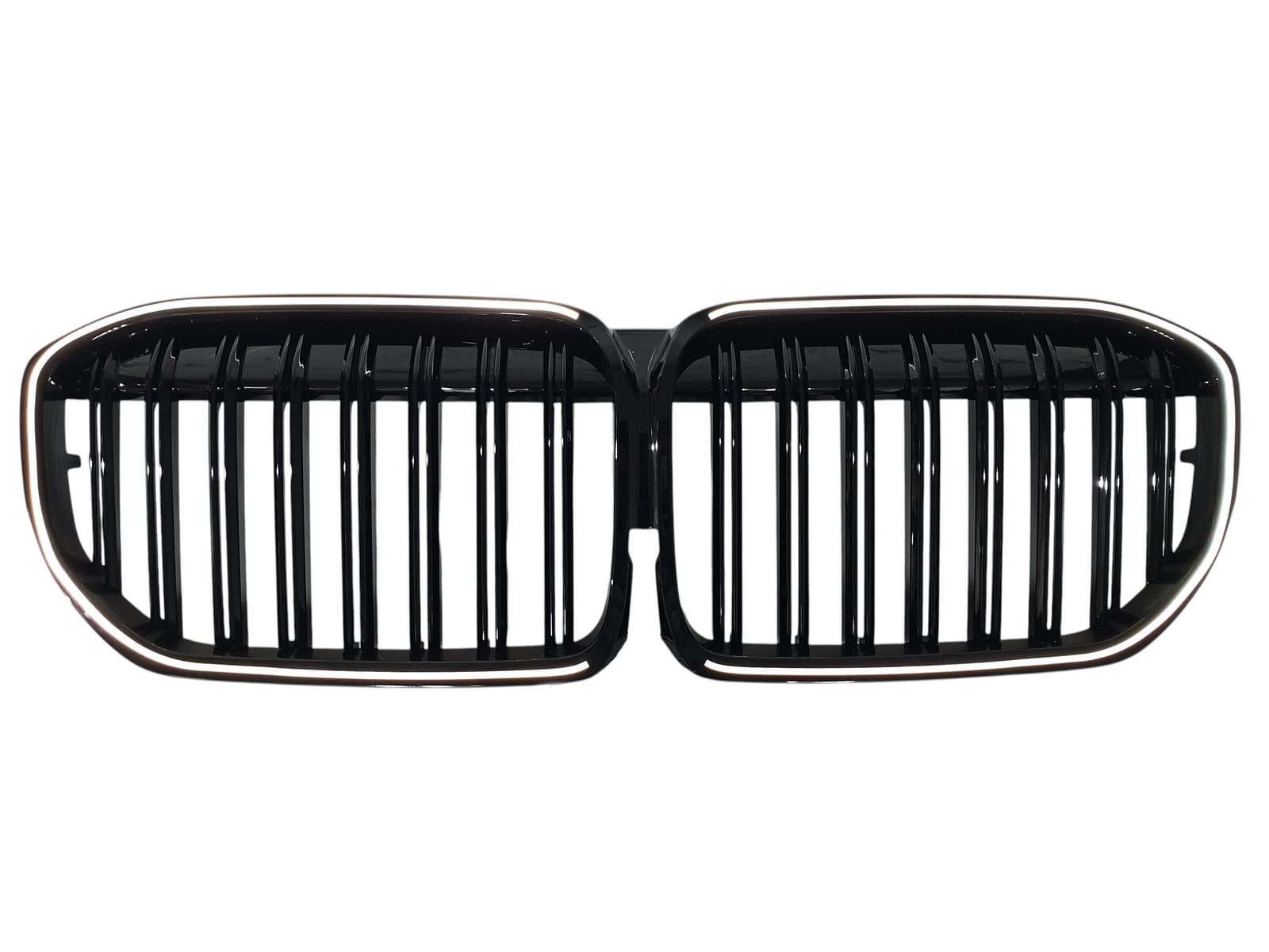Ніздрі Чорний глянець LED (Iconic Glow) 2bar на BMW 7 Series G11 / G12 2019-2023 року