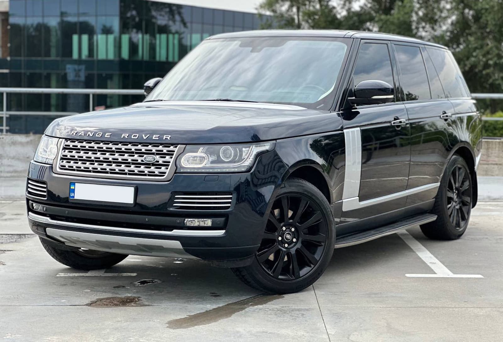 Аеро кіт (комплект дооснащення) (Silver) на Land Rover Range Rover Vogue L405 2013-2017 року 5