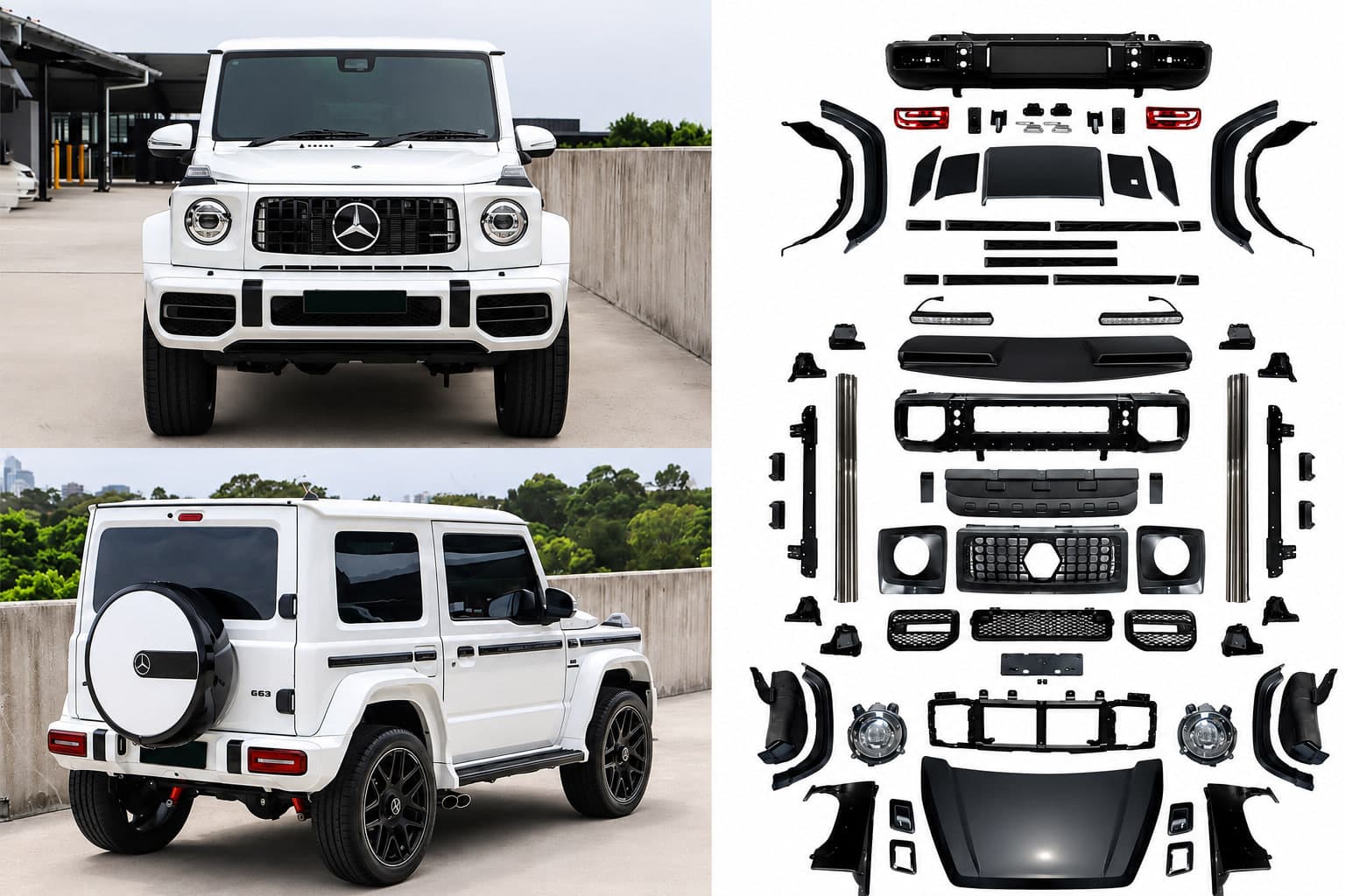 Комплект обвісів G-class-design G63 3-дверний автомобіль