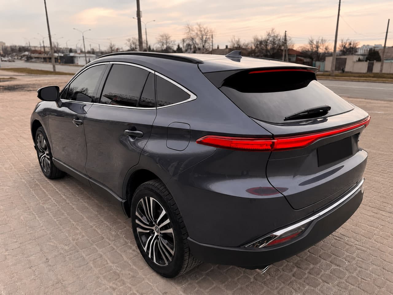 Інтегровані рейлінги чорні OEM (Алюміній, установка на клей)