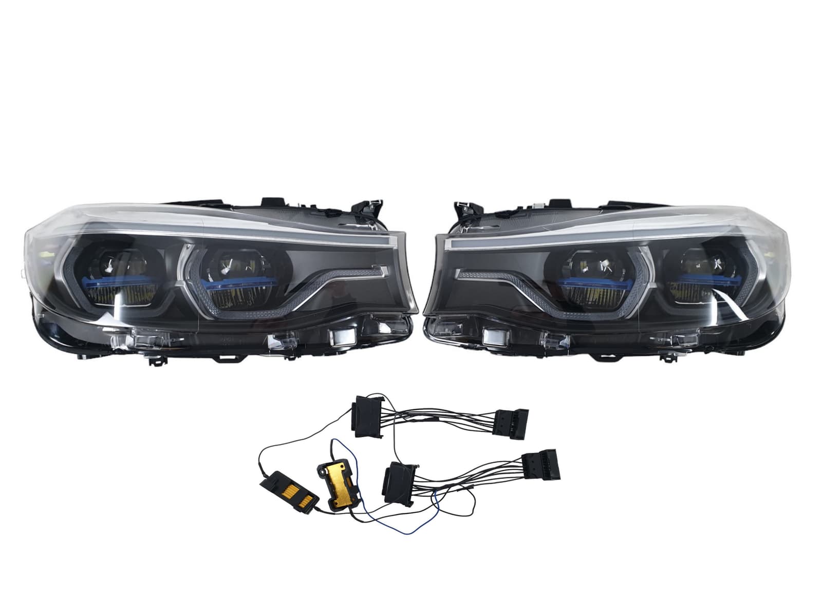 Передні фари (Full Led стиль Laser) апгрейд на BMW 3 Series (GT) F34 2013-2019 року
