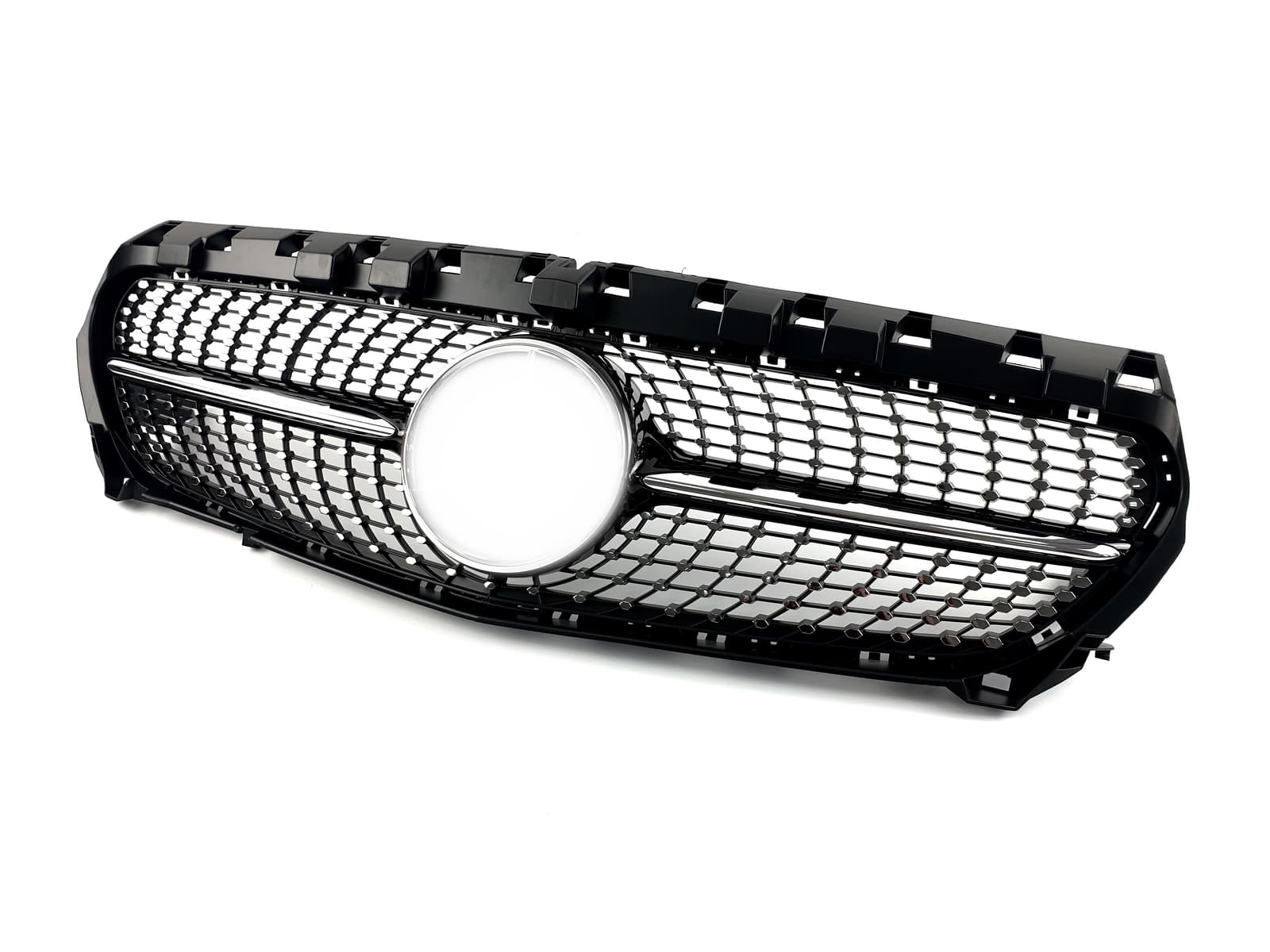 Решітка радіатора Black Diamond на Mercedes-Benz CLA-Class C117 2013-2017 року 2