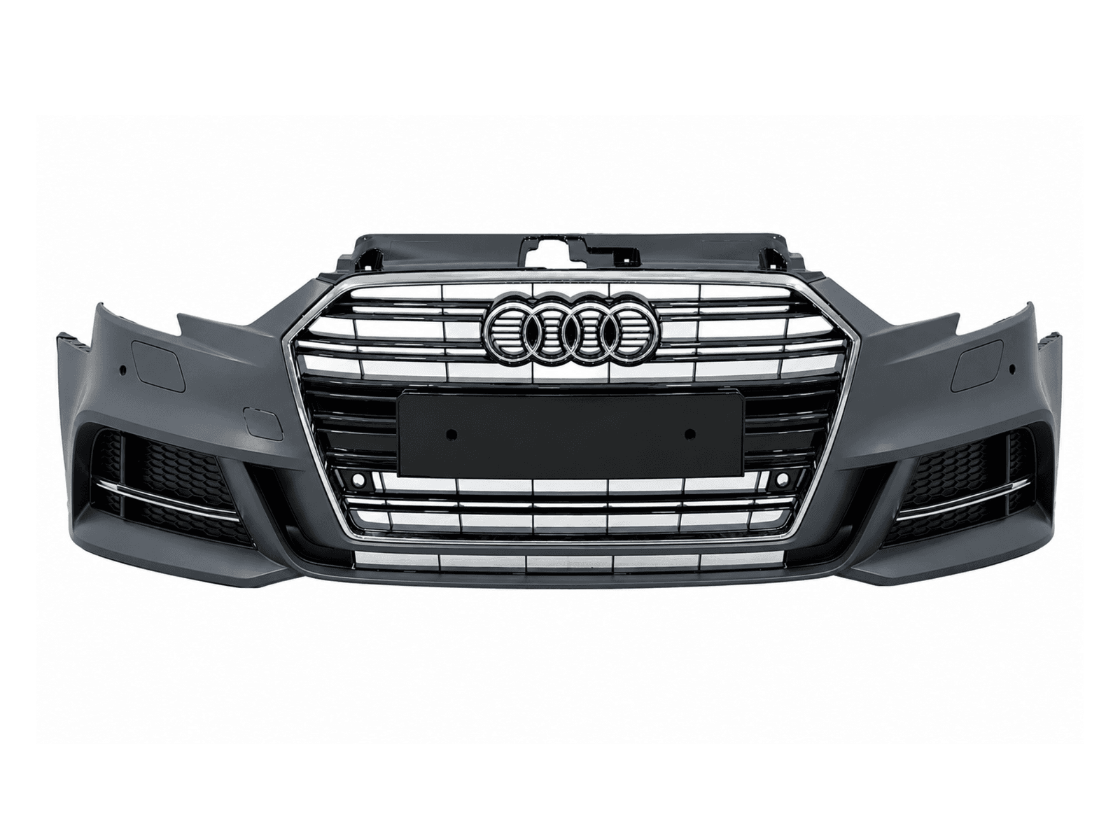 Бампер передній у зборі S-Line для Audi A3 2017-2020
