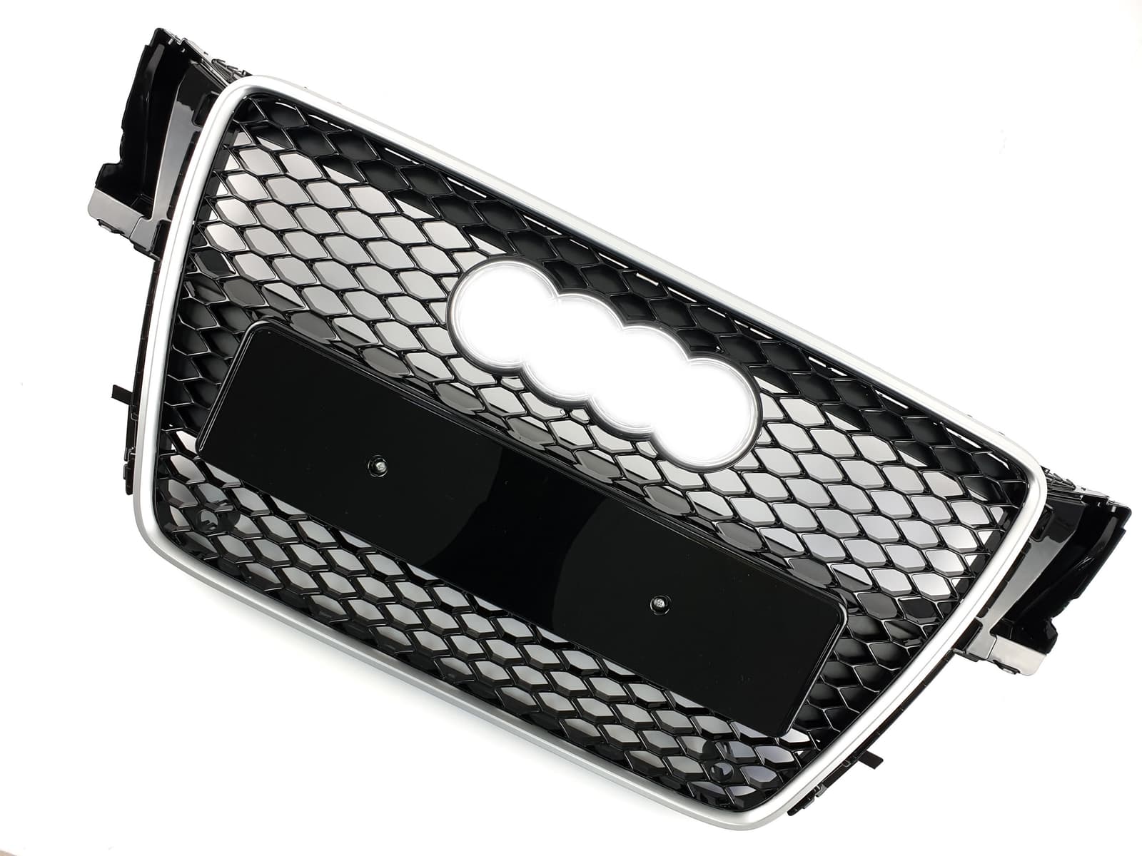 Решітка радіатора Black Silver (в стилі RS5) на Audi A5 8T 2007-2011 року 2