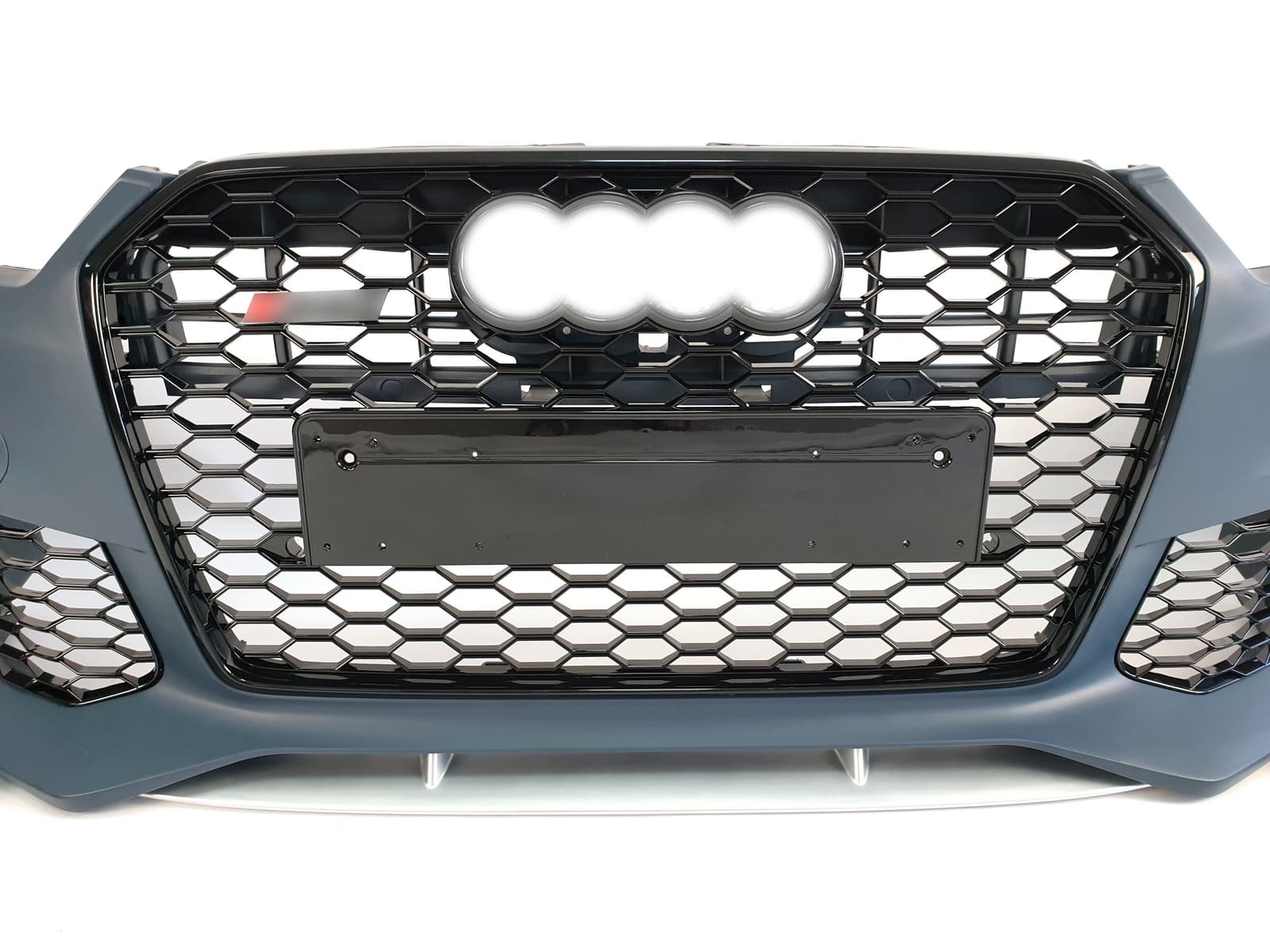 Передній бампер (в стилі RS6) на Audi A6 C7 2011-2014 року 3