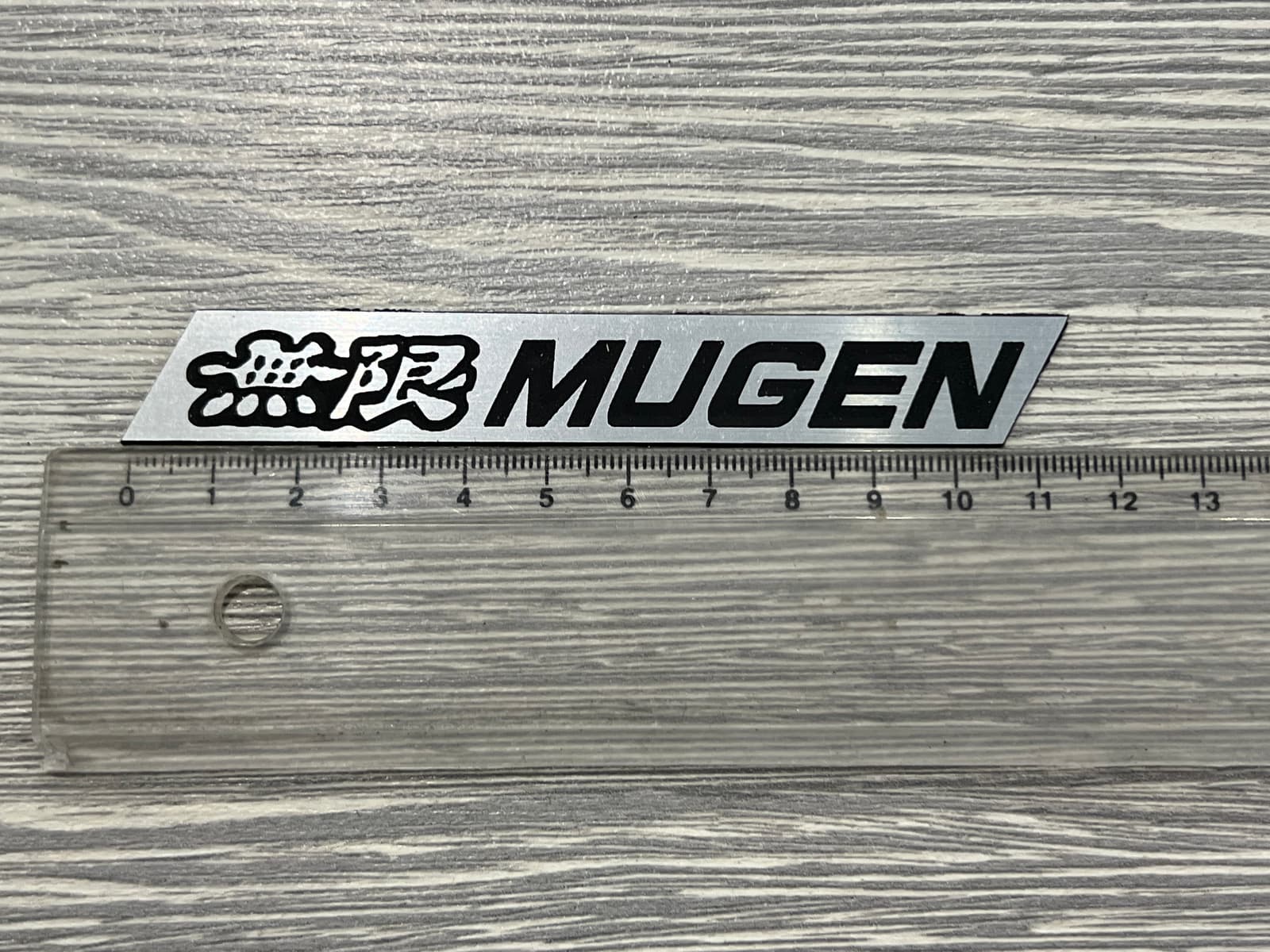 Емблема на решітку Mugen для Honda (ABS пластик) 4