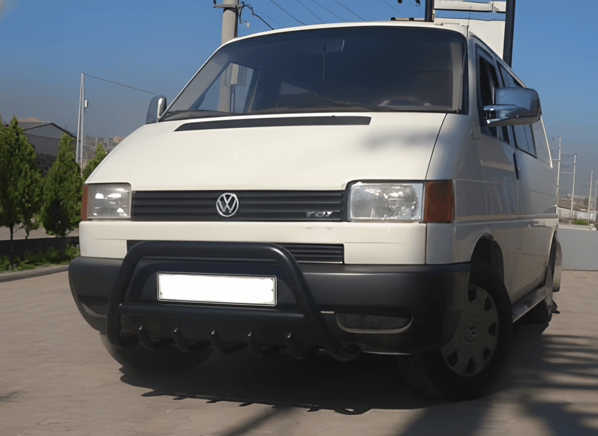 Кенгурятник WT003 Black (нерж.)