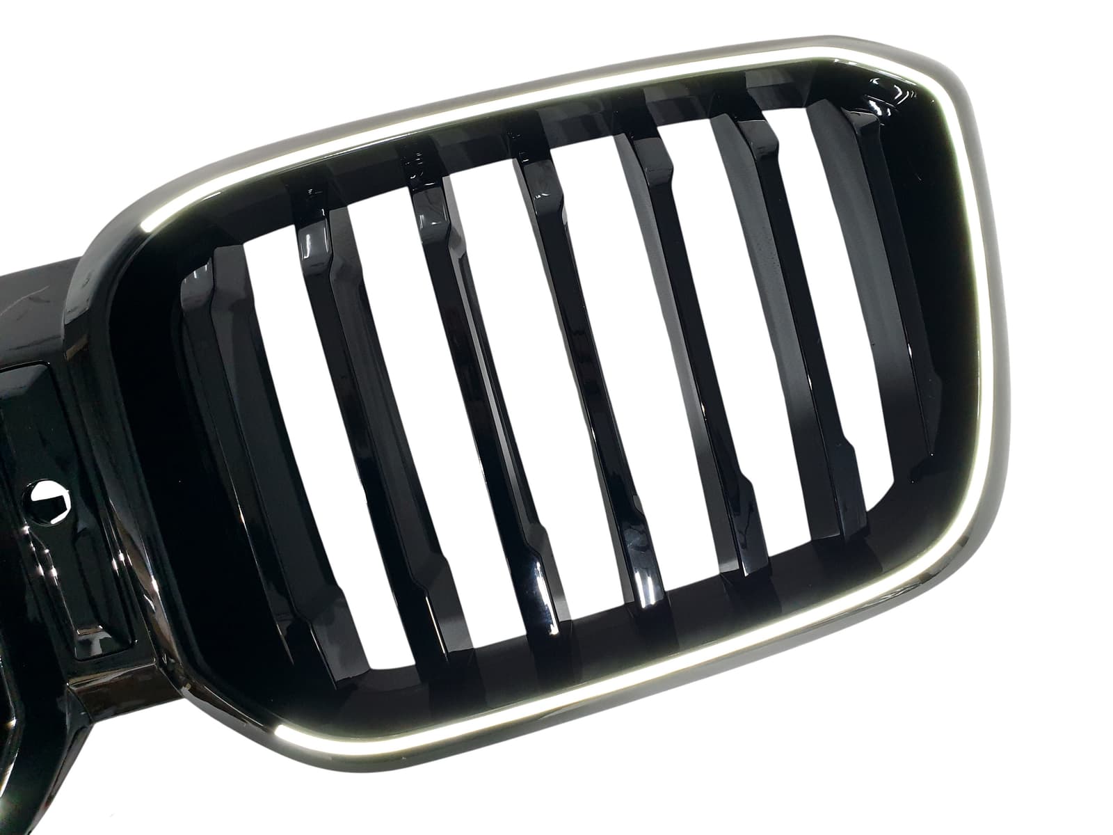 Ніздрі Чорний глянець LED (Iconic Glow) 1bar на BMW X3 G01 2022-2024 року 3