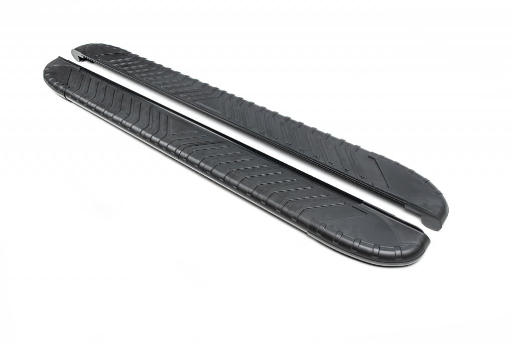 Бокові пороги Bosphorus Black (2 шт., алюміній) Середня база 3
