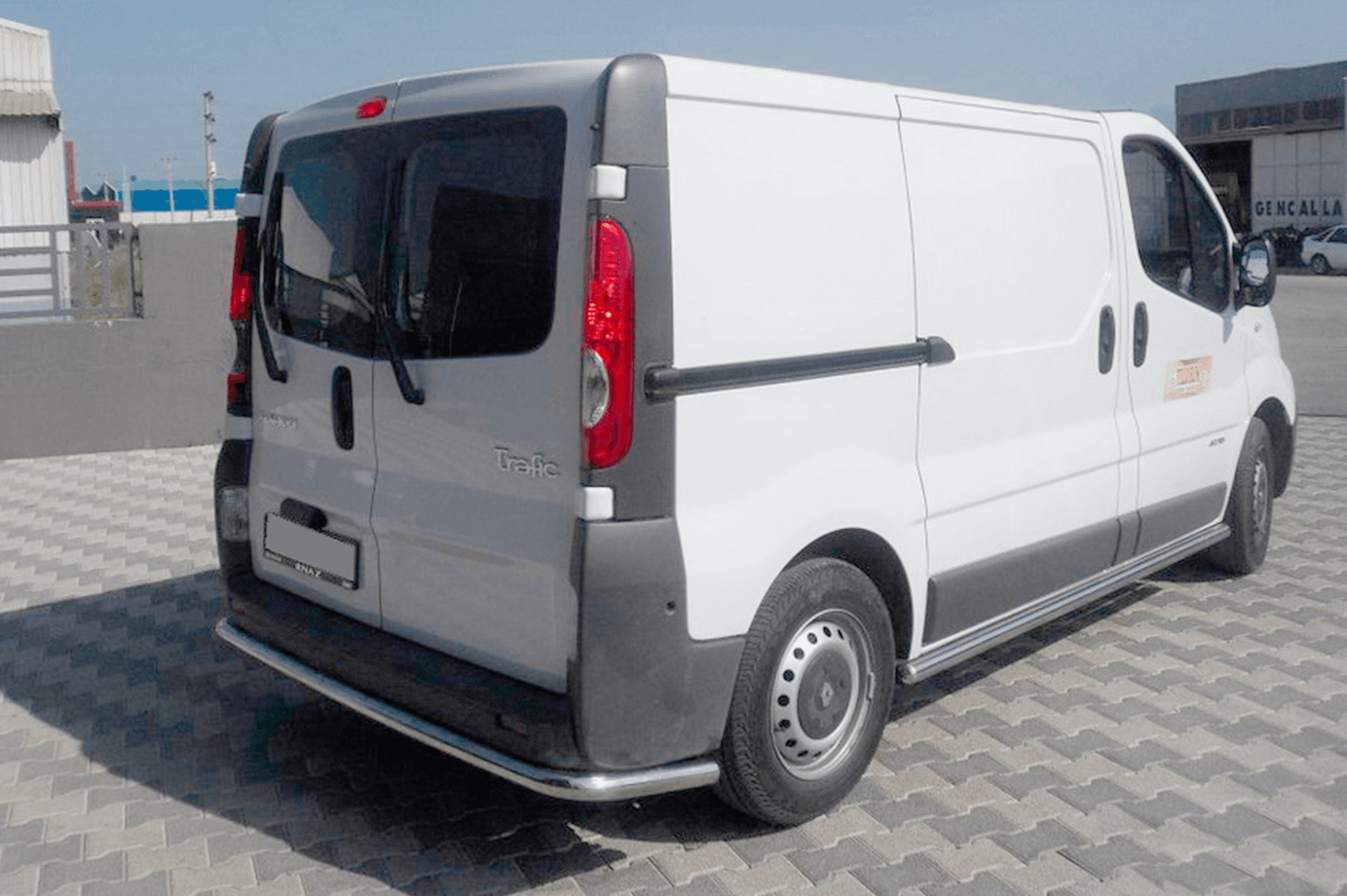 Задній захист AK005 (нерж)